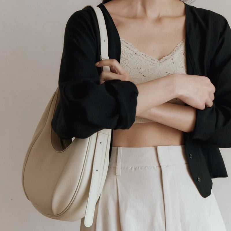 Mugrs™ Oval Simple Shoulder Bag Crossbody Bag