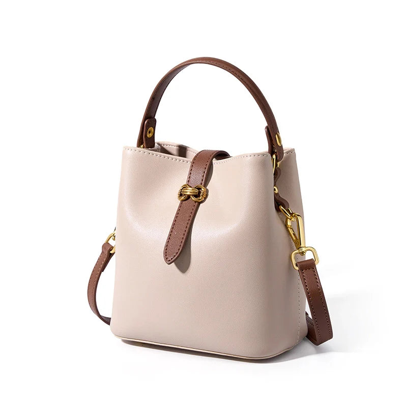 Sac seau en cuir Mugrs™ Sac à bandoulière Sac à main Simplicité avancée