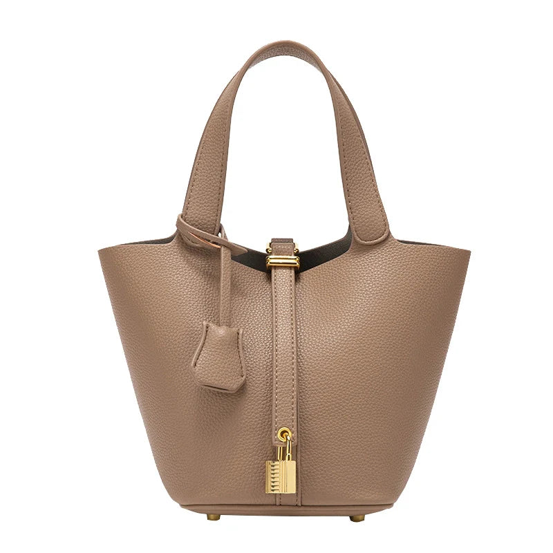 Sac seau polyvalent pour femme Mugrs™ Lock 18 Gold Basket