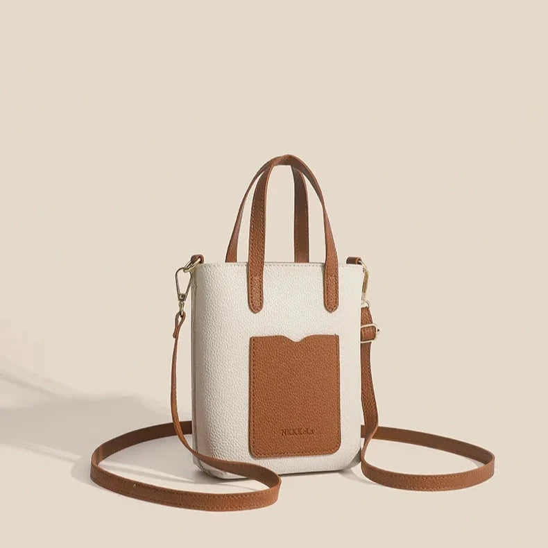 Mugrs™ Vintage Umhängetaschen aus veganem Leder, 5 Farben
