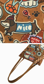 Mugrs Original Illustration Printed Tote Bag