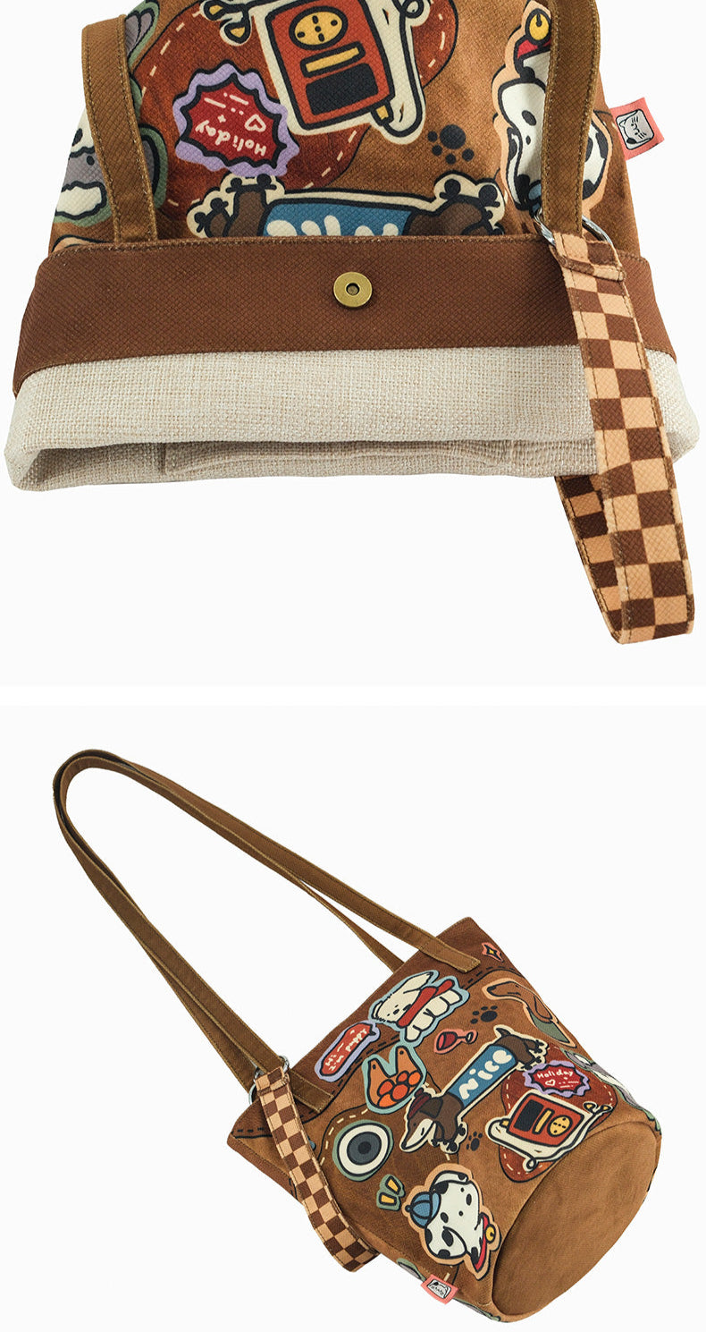Mugrs Original Illustration Printed Tote Bag