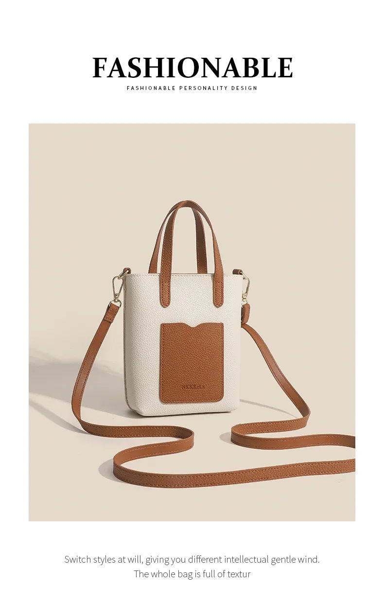 Mugrs™ Vintage Umhängetaschen aus veganem Leder, 5 Farben