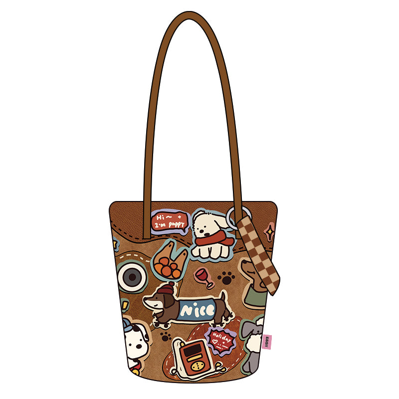 Mugrs Original Illustration Printed Tote Bag