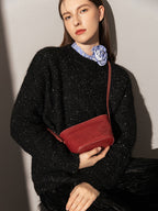 Mugrs™ Vintage Sail Crossbody Bag - Premium Vegetable-Tanned Leather, Spacious Retro Design