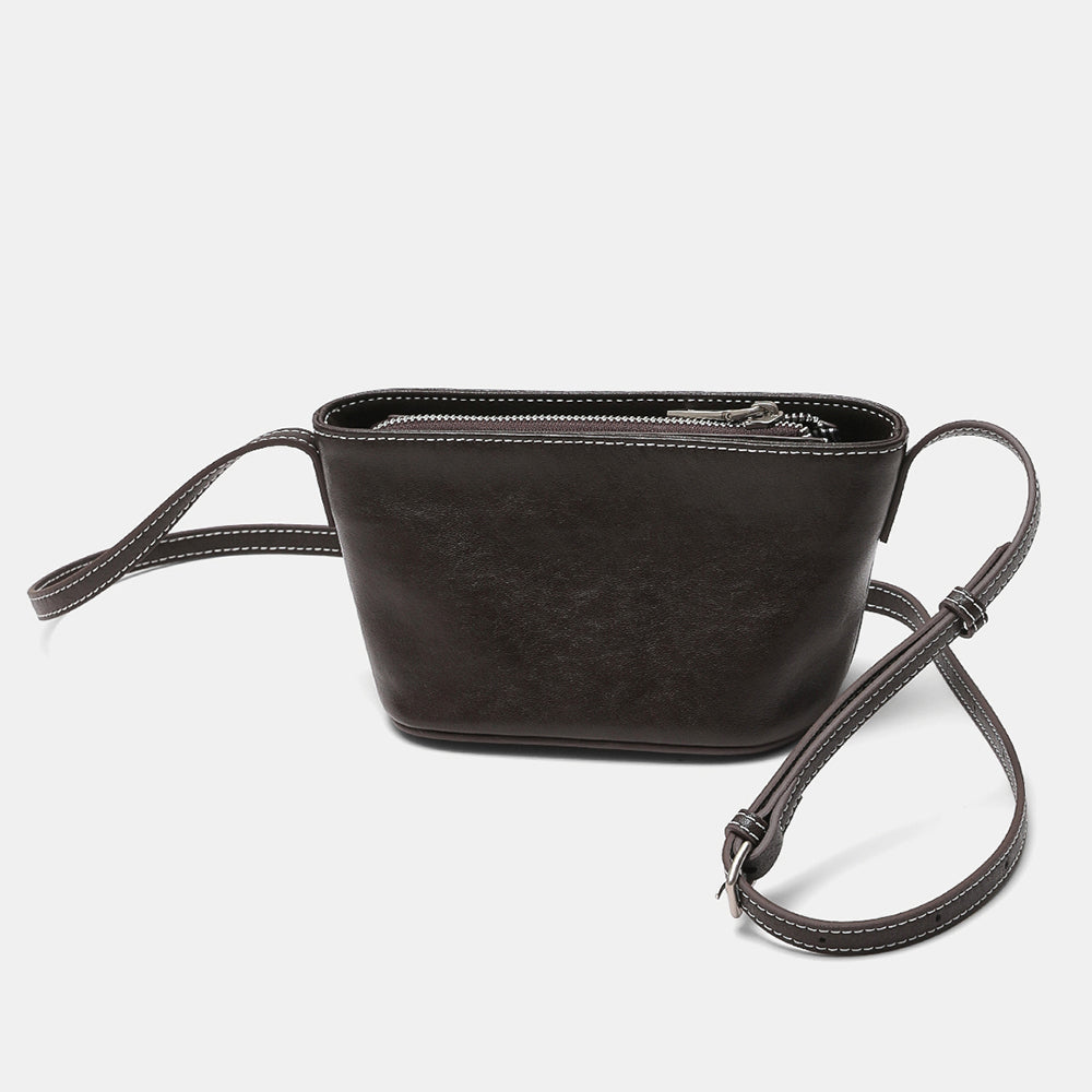 Mugrs™ Vintage Sail Crossbody Bag - Premium Vegetable-Tanned Leather, Spacious Retro Design