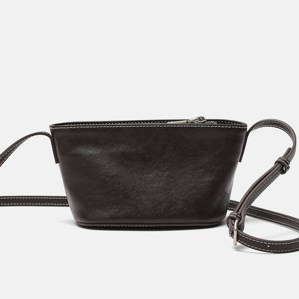 Mugrs™ Vintage Sail Crossbody Bag - Premium Vegetable-Tanned Leather, Spacious Retro Design