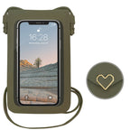 Mini-sacs à bandoulière en cuir PU Mugrs™ pour téléphone portable, 9 couleurs