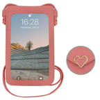 Mugrs™ PU Leather Mini Flap Crossbody Phone Bag, Desert Rose Color