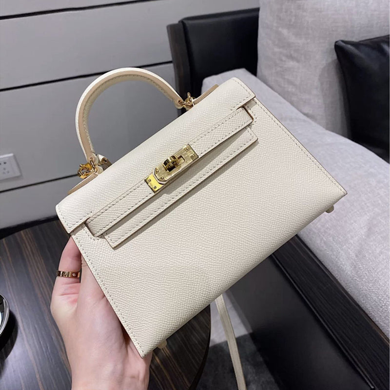 Mugrs Fashionable Crossbody Leather Kelly Bag