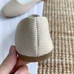 Mugrs™ Flats mit quadratischer Zehenpartie und V-Ausschnitt (Mugrs 2.0)