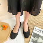 Mugrs™ Flats mit quadratischer Zehenpartie und V-Ausschnitt (Mugrs 2.0)