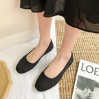 Mugrs™ Flats mit quadratischer Zehenpartie und V-Ausschnitt (Mugrs 2.0)