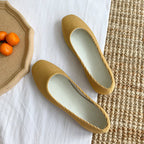 Mugrs™ Flats mit quadratischer Zehenpartie und V-Ausschnitt (Mugrs 2.0)