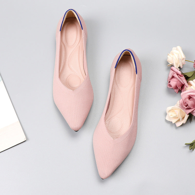 Mugrs™ Flats mit quadratischer Zehenpartie und V-Ausschnitt (Mugrs 2.0)