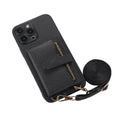 Mugrs™ IPhone Case Anti-Drop Cover Diagonal Card Purse Bag