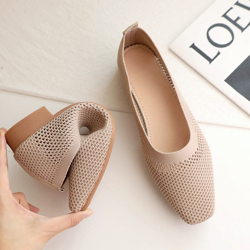 Chaussures plates à bout carré et découpe en V Mugrs™ (Mugrs 2.0)