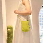 Mugrs™ Crossbody Bag, Cell Phone Crossbody Bag, Avocado Green Color