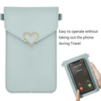 Mini-sacs à bandoulière en cuir PU Mugrs™ pour téléphone portable, 9 couleurs