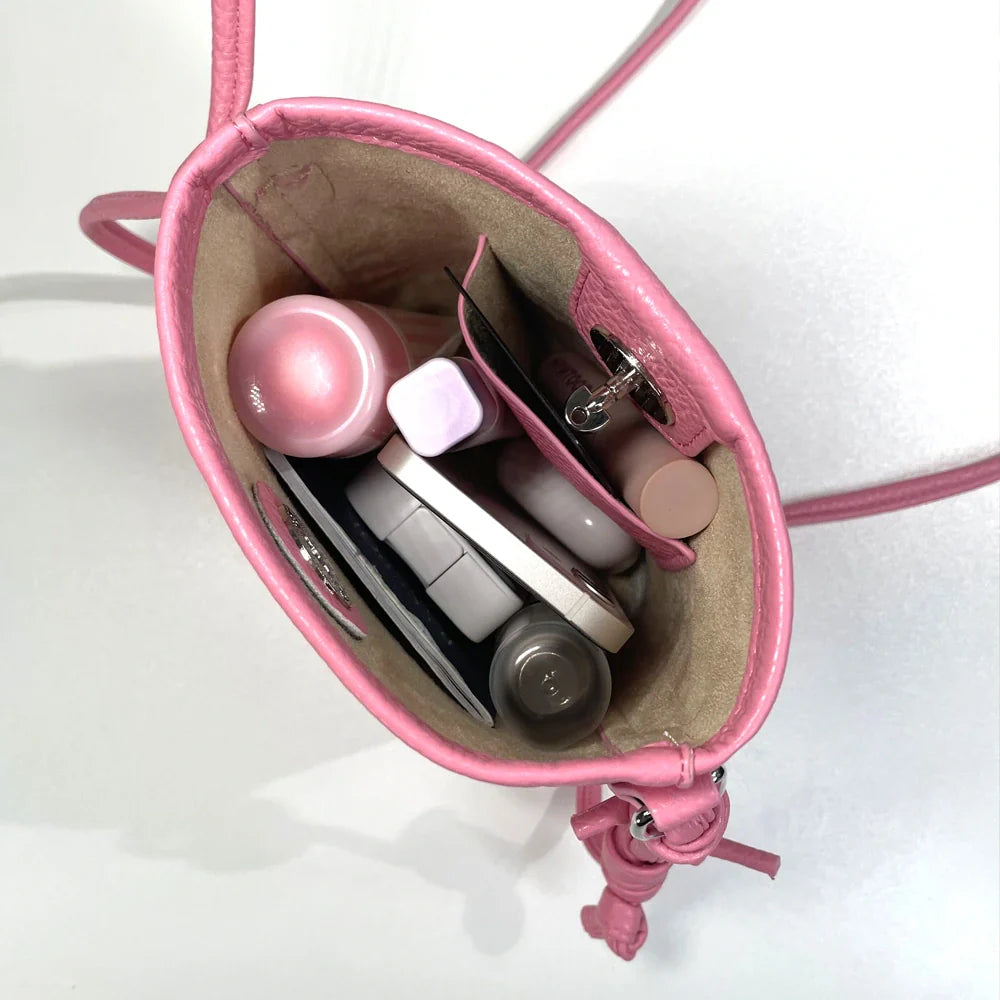 Sac à bandoulière pour téléphone portable Mugrs™ Casual Lock Mini Head Bucket, 5 couleurs