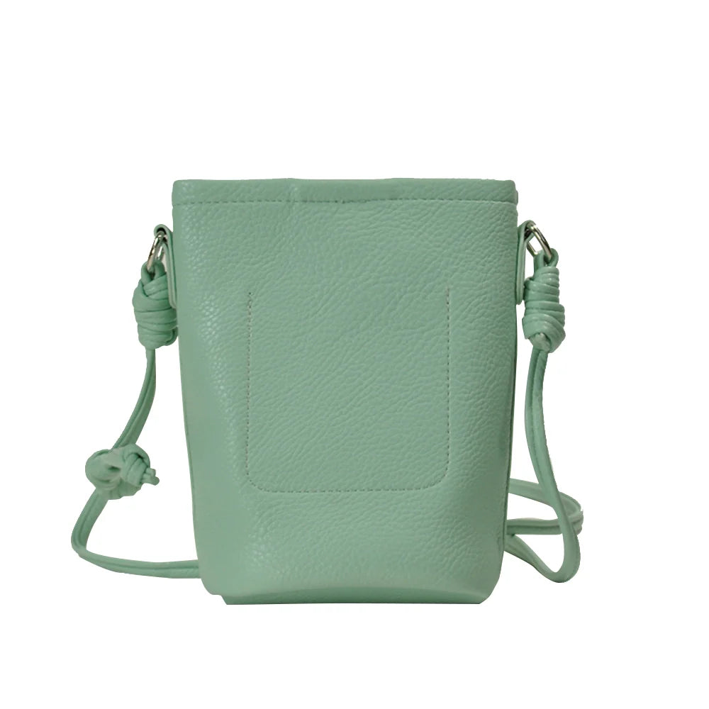 Sac à bandoulière pour téléphone portable Mugrs™ Casual Lock Mini Head Bucket, 5 couleurs