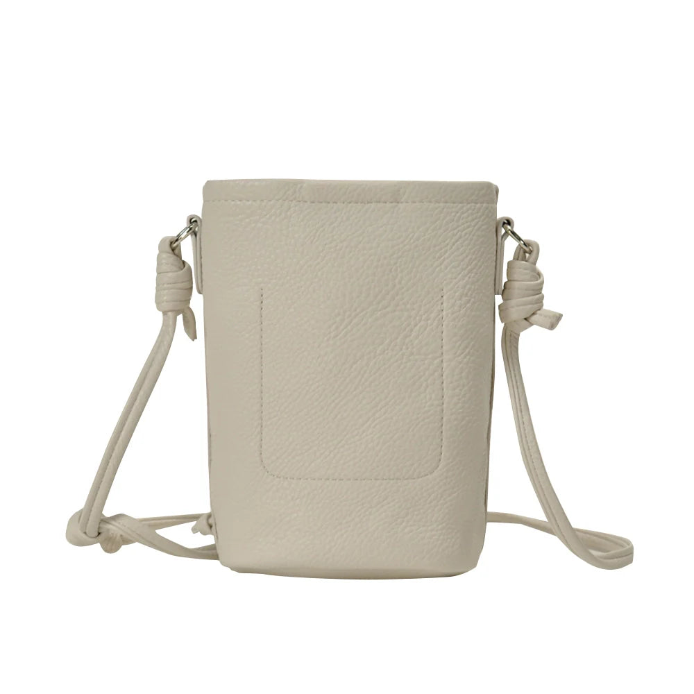 Sac à bandoulière pour téléphone portable Mugrs™ Casual Lock Mini Head Bucket, 5 couleurs