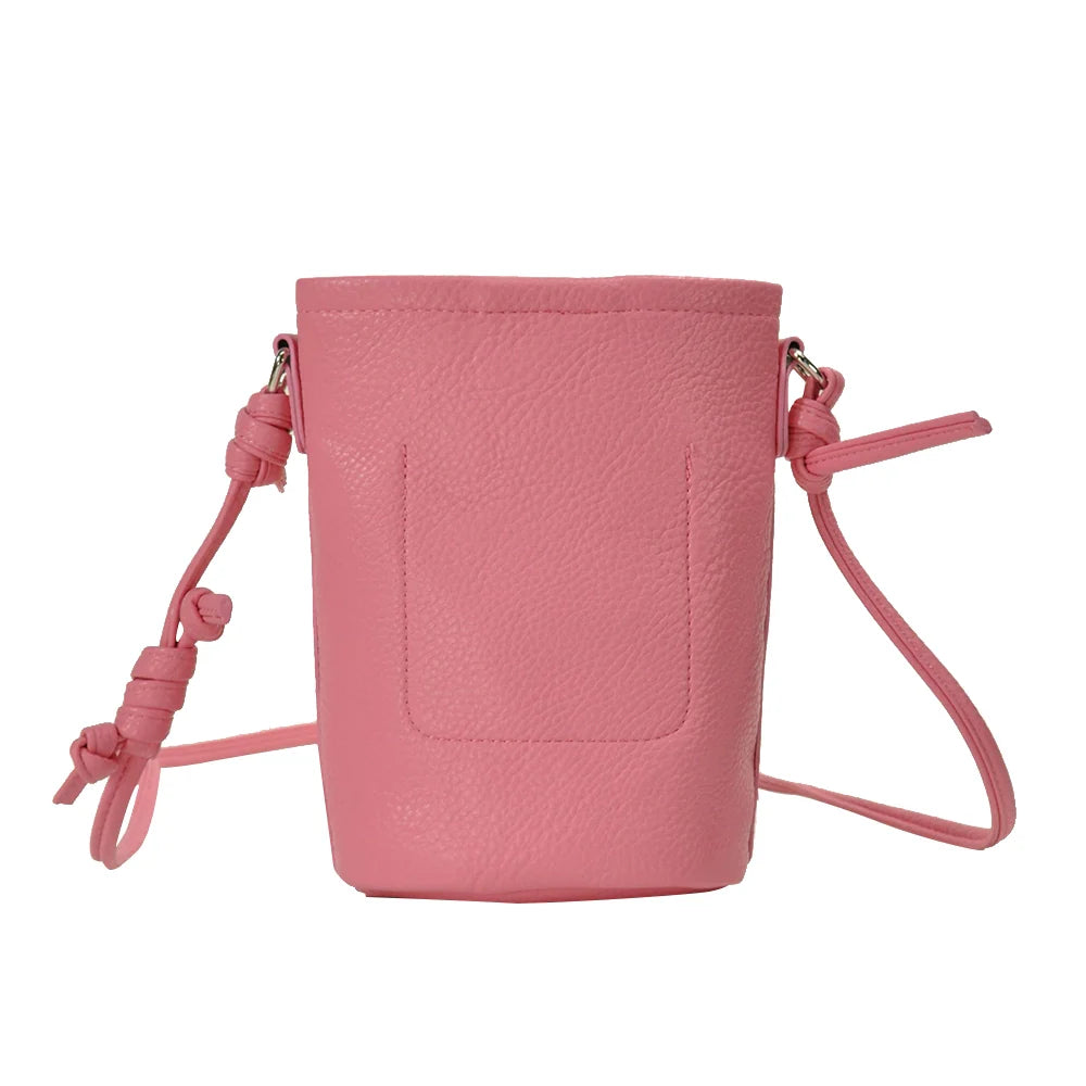 Sac à bandoulière pour téléphone portable Mugrs™ Casual Lock Mini Head Bucket, 5 couleurs