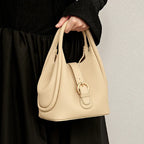 Mugrs™ Magnetic Buckle Leather Bucket Bag