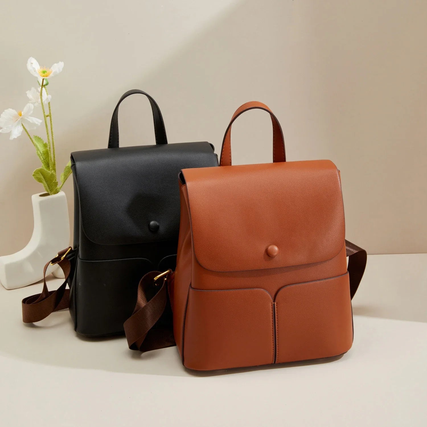 Mugrs™ Soft Leather Backpack