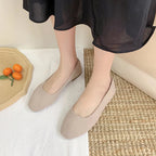 Mugrs™ Flats mit quadratischer Zehenpartie und V-Ausschnitt (Mugrs 2.0)