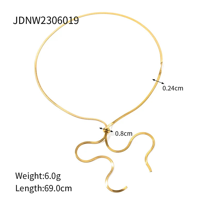 Mugrs™ Ladies 18k gold Party Necklace