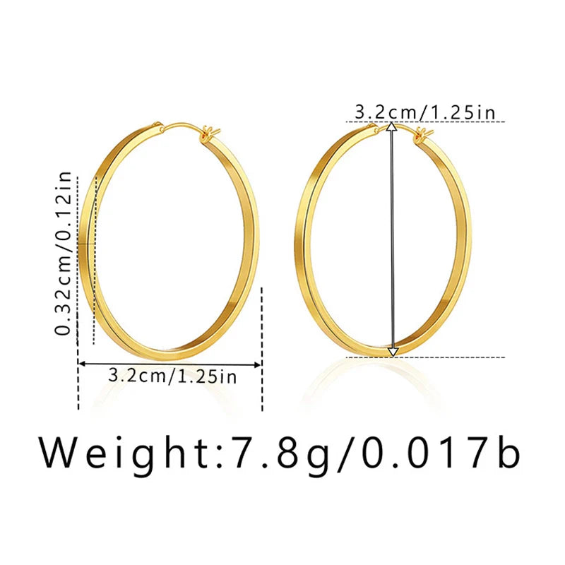 Mugrs™ 18 Karat Gold Zierliche Huggie Creolen