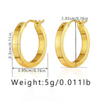 Mugrs™ 18K Gold Dainty Huggie Hoop Earrings