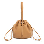 Mugrs™ Simple Leather Bucket Bag Crossbody Bag