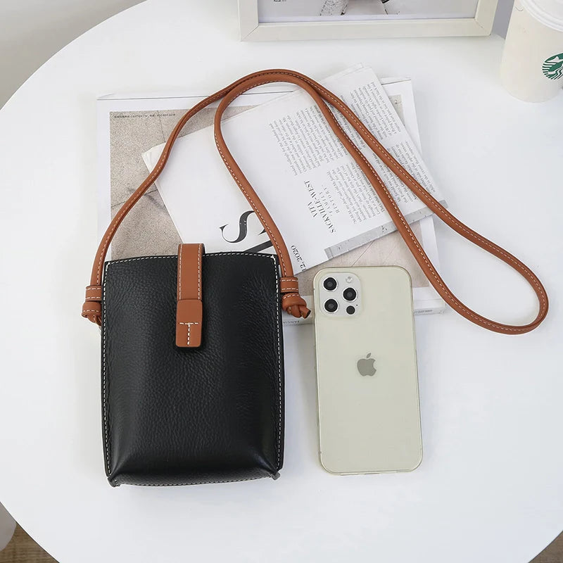 Sac bandoulière en cuir Mugrs™ pour femme