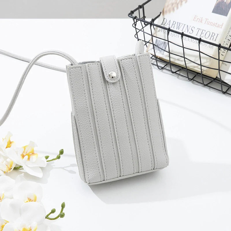 Mugrs™ Modische Mini-Handytasche, Umhängetasche für Mobiltelefone, 5 Farben