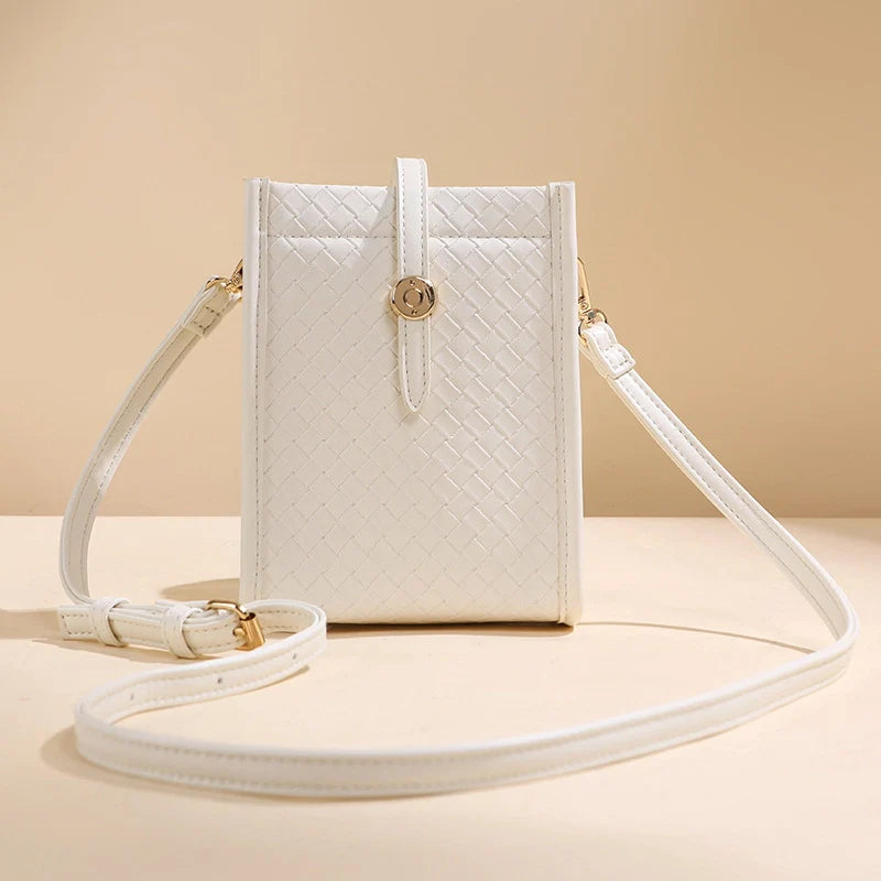 Mugrs™ Simple Woven Crossbody Bucket Bag