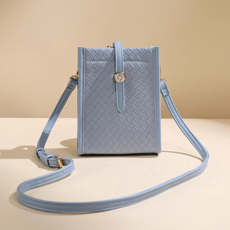 Mugrs™ Simple Woven Crossbody Bucket Bag