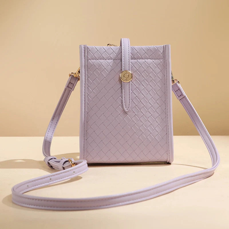Mugrs™ Simple Woven Crossbody Bucket Bag
