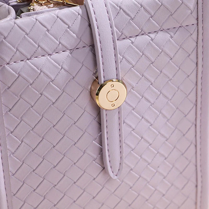 Sac seau à bandoulière tissé simple Mugrs™