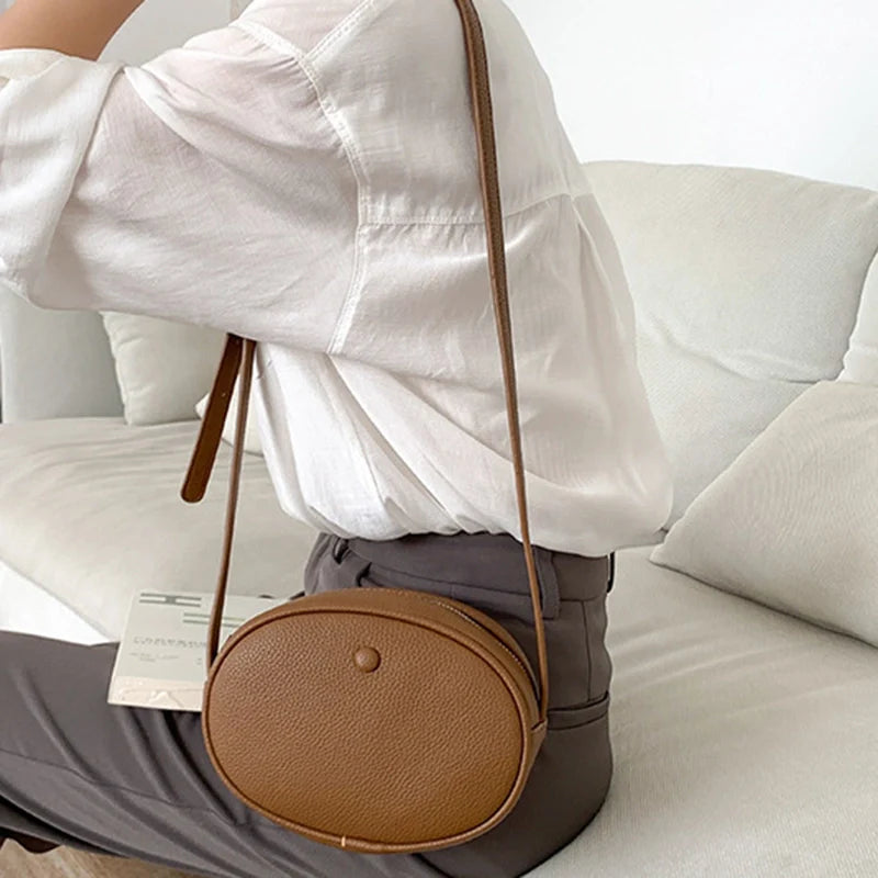 Sac à bandoulière en cuir solide Mugrs™