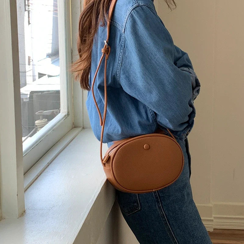 Sac à bandoulière en cuir solide Mugrs™