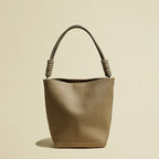 Mugrs™ Solid Leatehr Bucket Bag