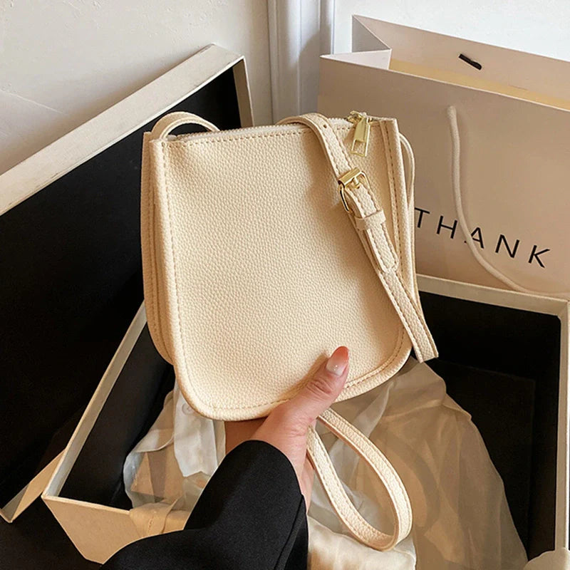 Mugrs™ Modische Mini-Handytasche, Umhängetasche mit Reißverschluss, 4 Farben