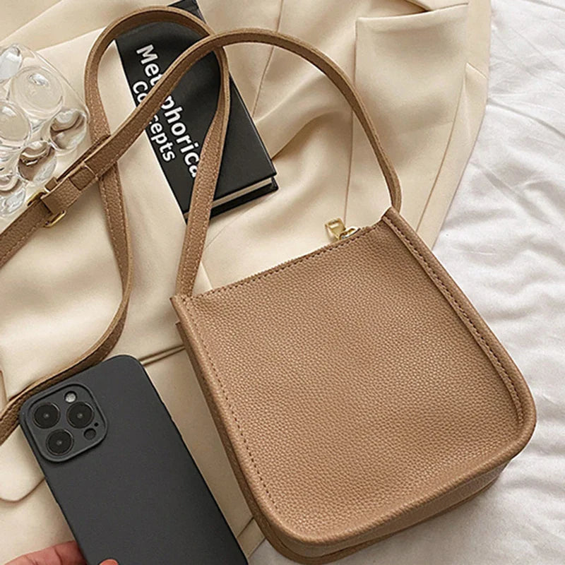 Mugrs™ Modische Mini-Handytasche, Umhängetasche mit Reißverschluss, 4 Farben