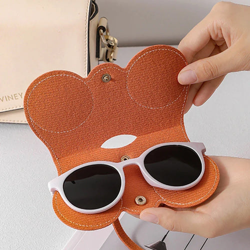 Mugrs™ Portable Leather Sunglasses Case