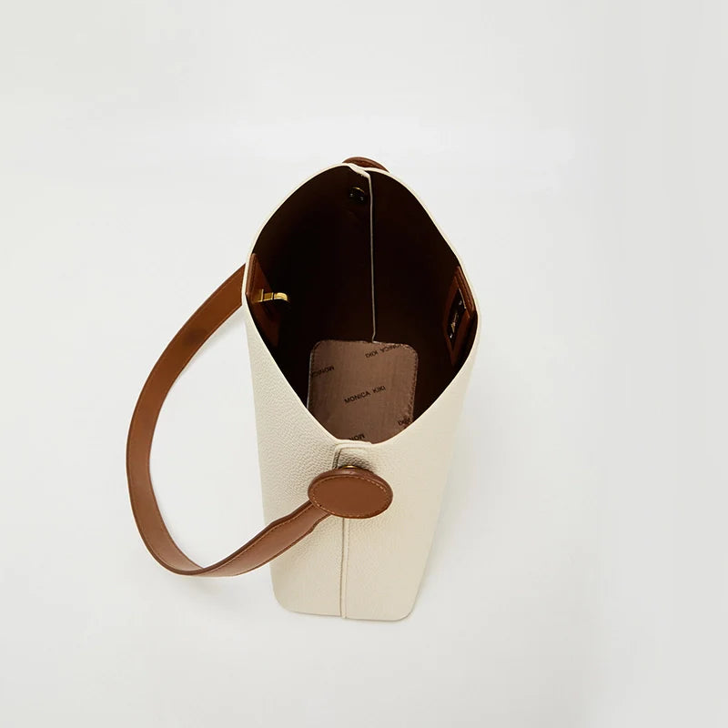 Sac à bandoulière en cuir souple deux pièces Mugrs™
