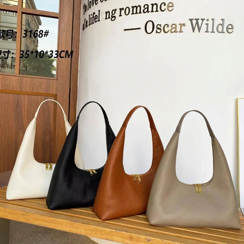 Mugrs™ Hobo-Schultertasche aus Leder
