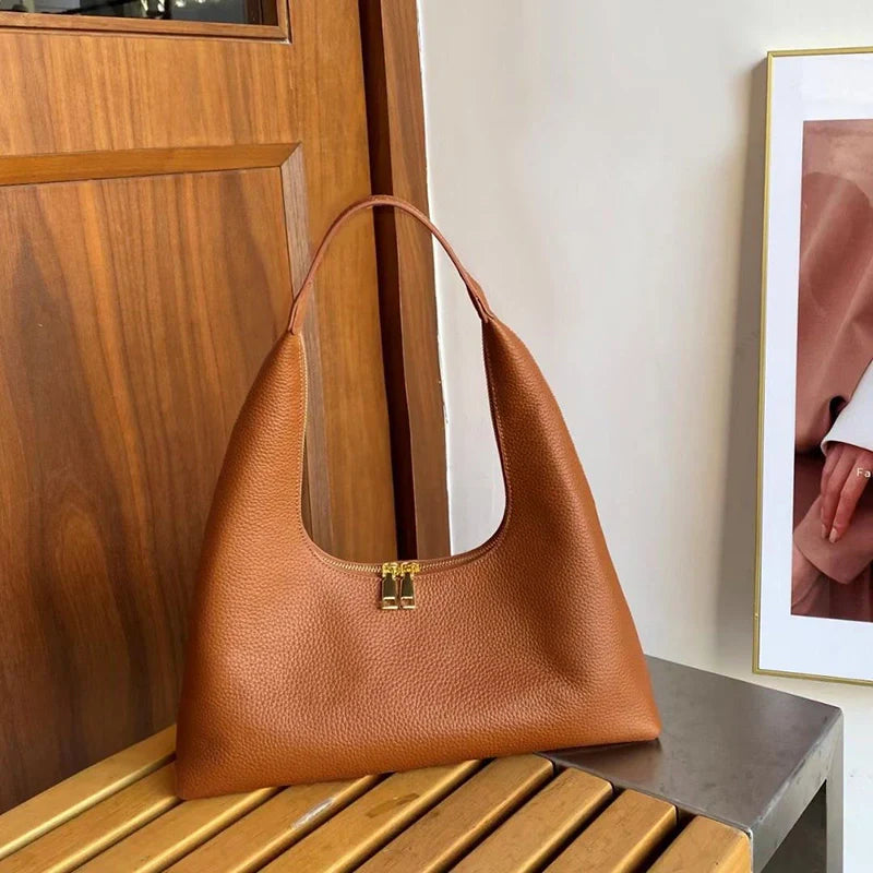 Mugrs™ Hobo-Schultertasche aus Leder