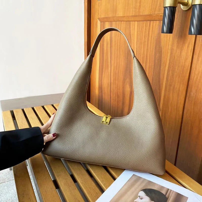 Mugrs™ Hobo-Schultertasche aus Leder